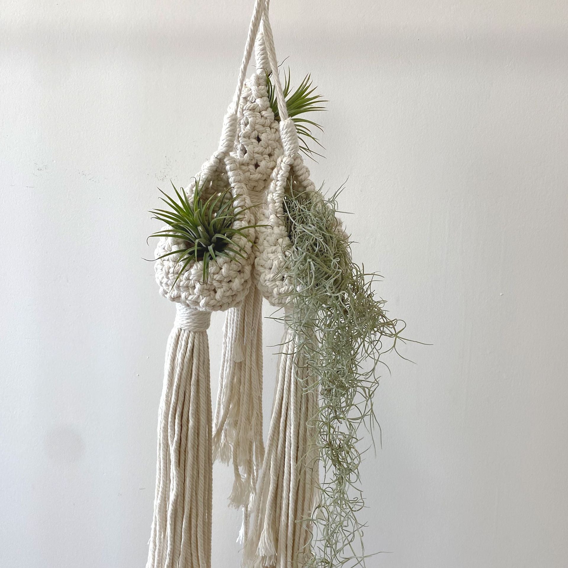 Bohemian Handmade Woven Tapestry Planter Decor