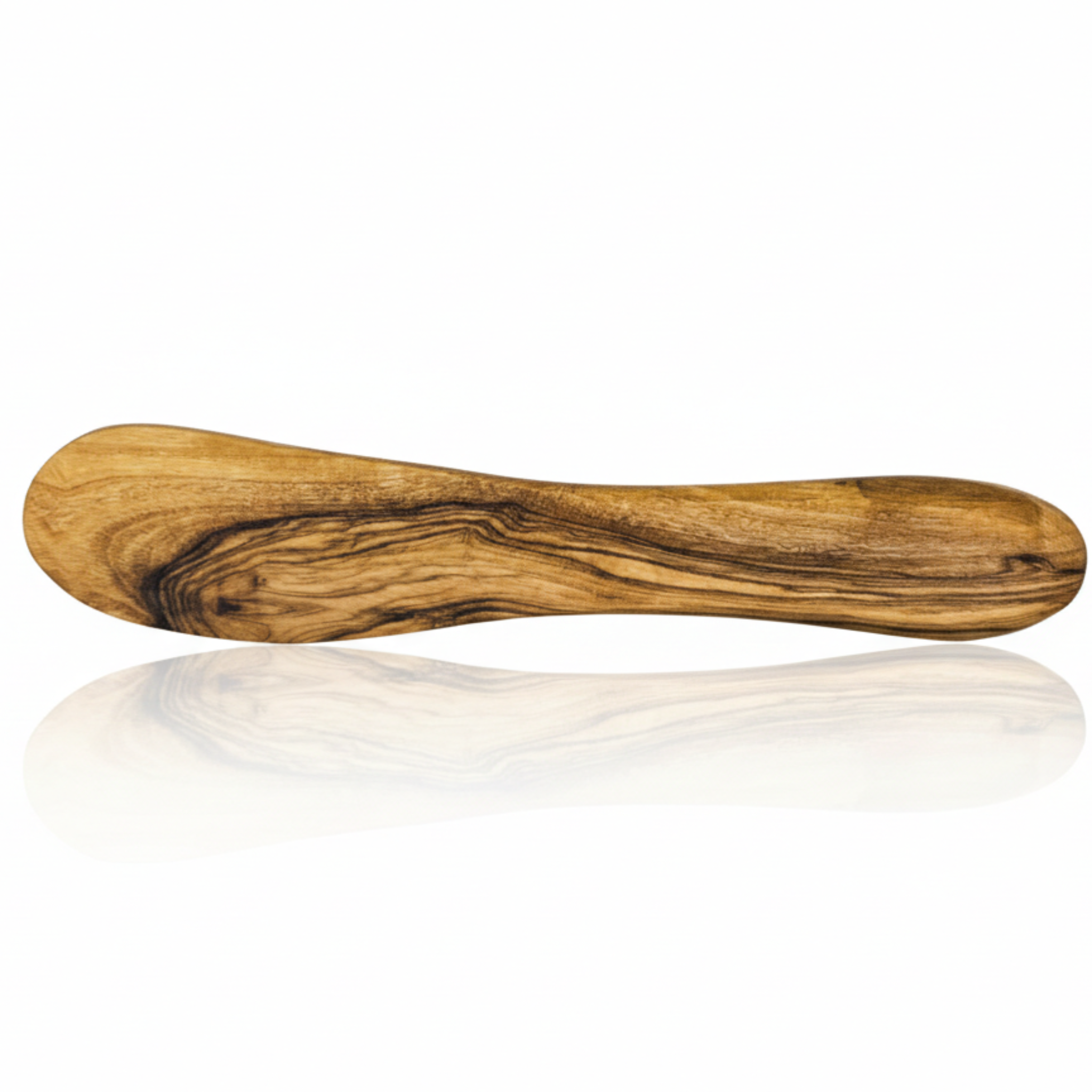 Mediterranean Olive Wood Bread & Butter Set. 2-Pcs