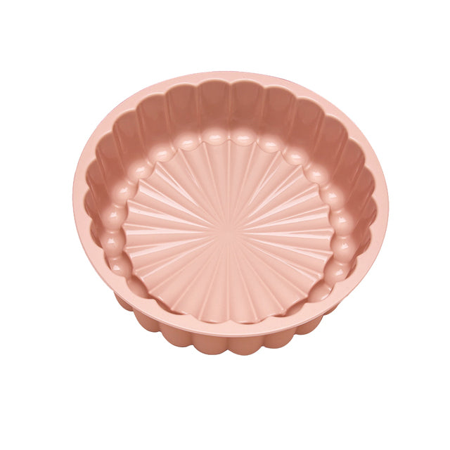 Pleated Round Silicone Cake Mold