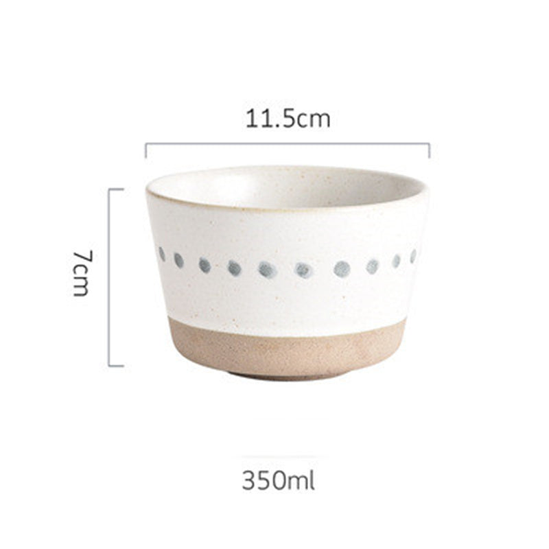 Creative Hand-painted Ceramic Tableware for Home Use